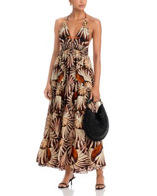 western maxi dresses Turquoise Western Maxi Dress