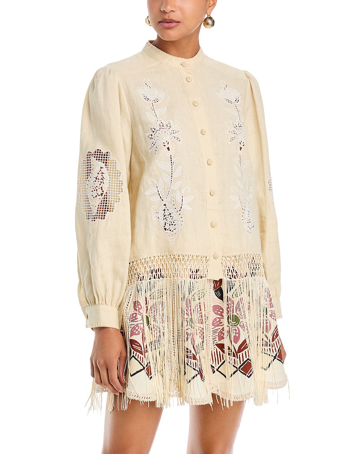 Farm Rio Richilieu Long Sleeve Shirt