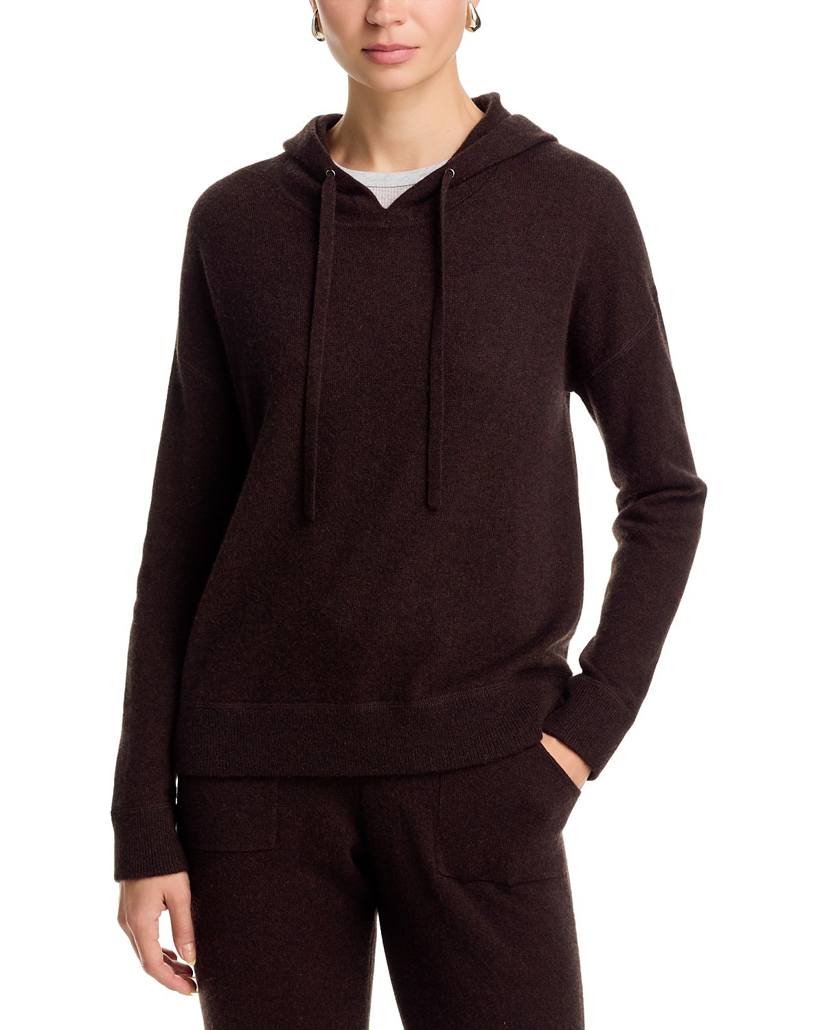 C by Bloomingdale's Cashmere Pullover Cashmere Hoodie - Exclusive