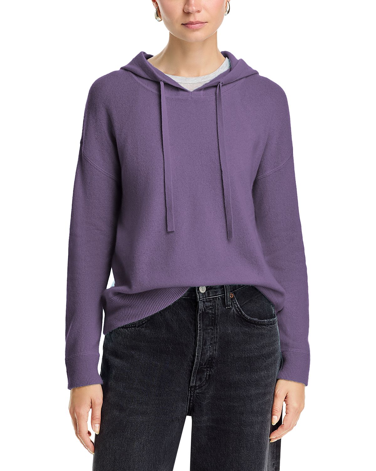C by Bloomingdale's Cashmere Pullover Cashmere Hoodie - Exclusive