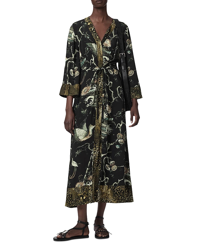 Allsaints Diana Wrap Dress