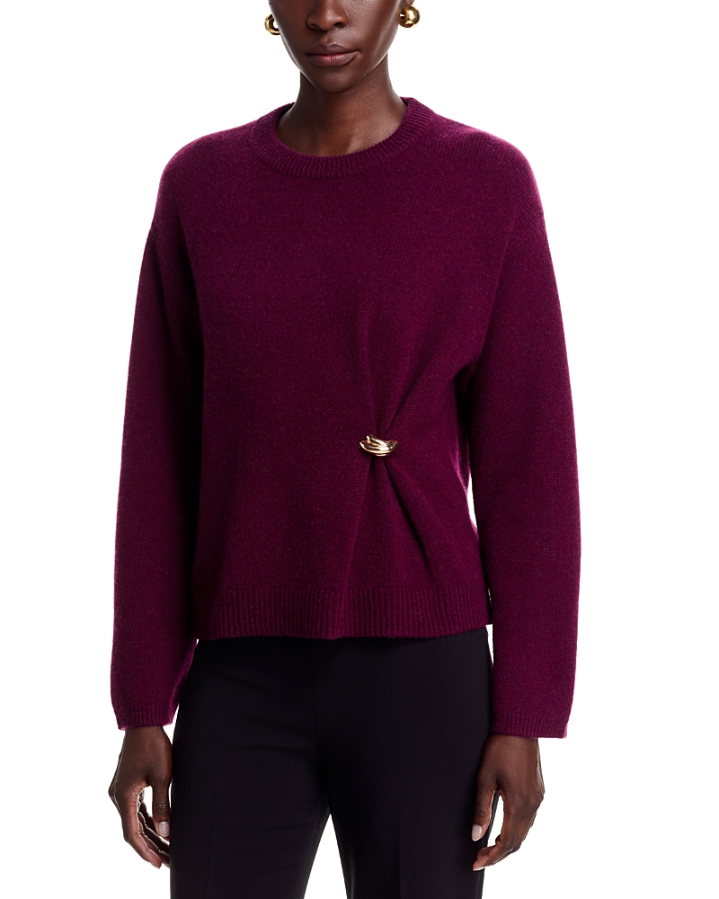 C By Bloomingdale's Cashmere Hardware Crewneck Cashmere Sweater, Exclusive