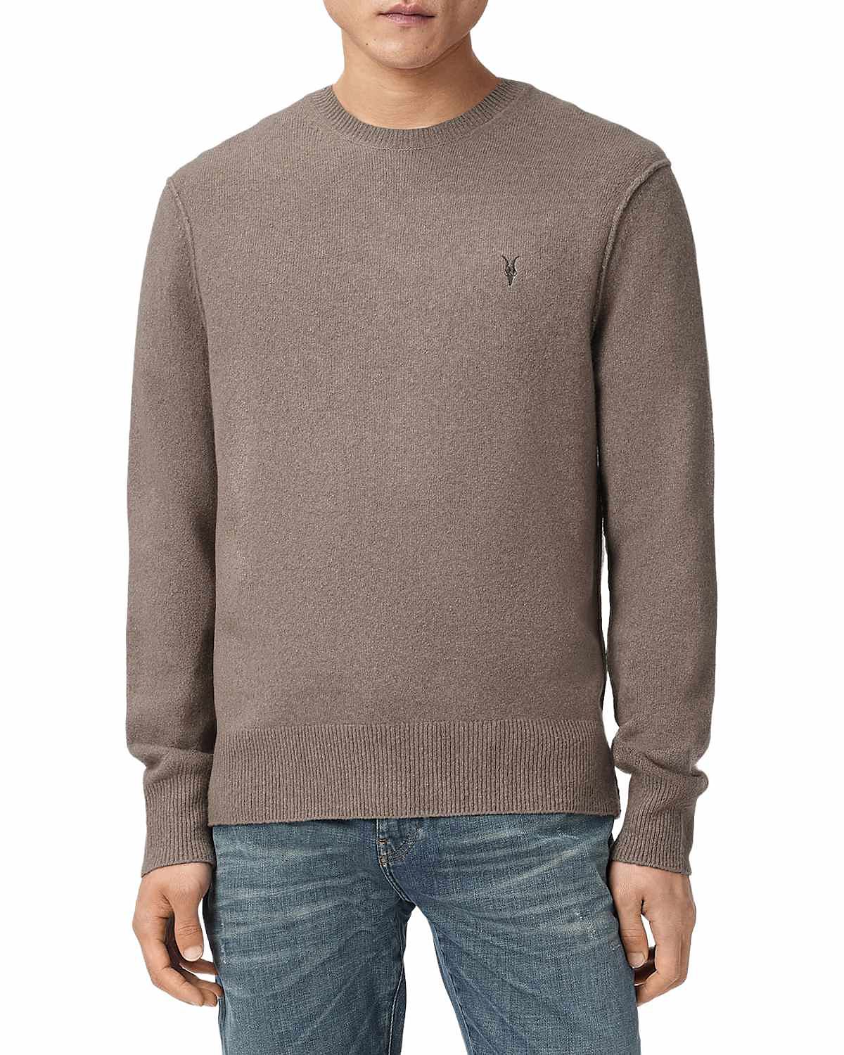 Allsaints Statten Regular Fit Crewneck Sweater