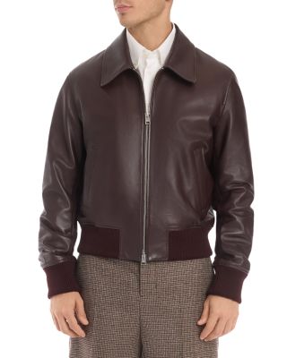 Leather Zipped Jacket