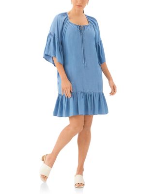 Ruffle Hem Dress