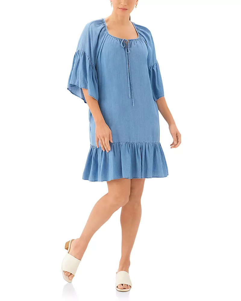 Karen Kane Ruffle Hem Dress