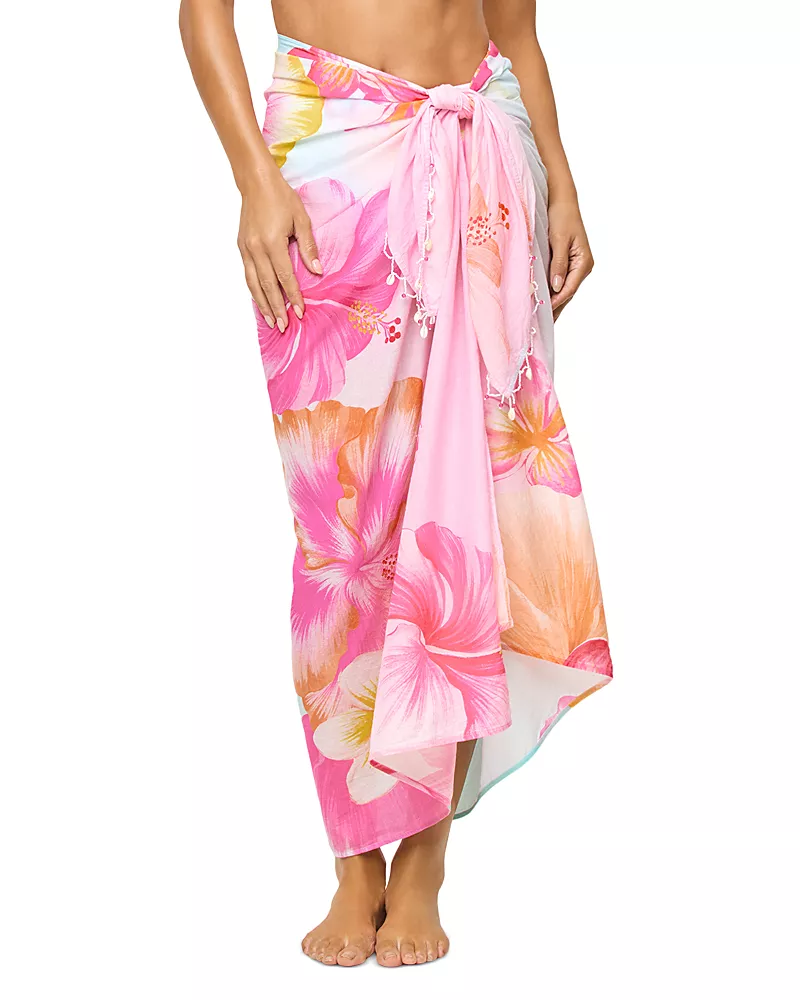 L*Space Mika Sarong Swim Cover-Up