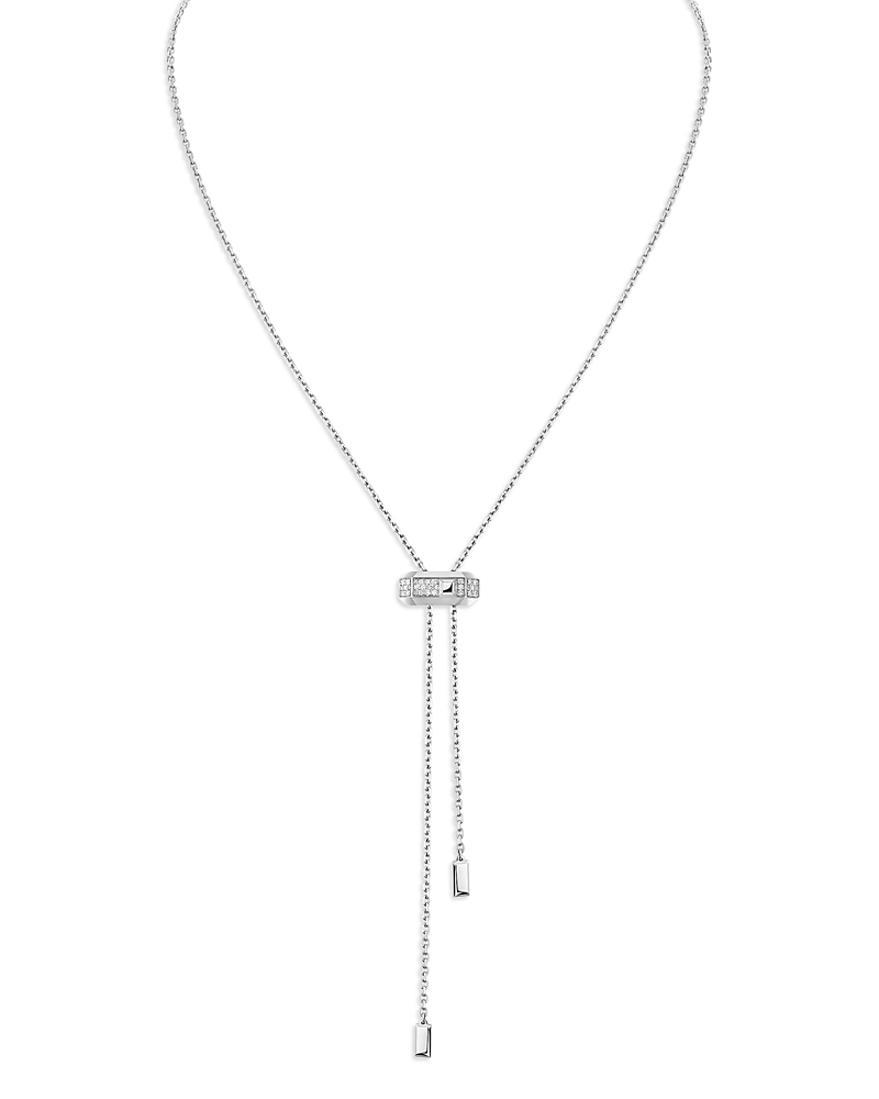 Messika 18K Gold Moderniste Diamond Tie Necklace, 0.10 tcw · OS
