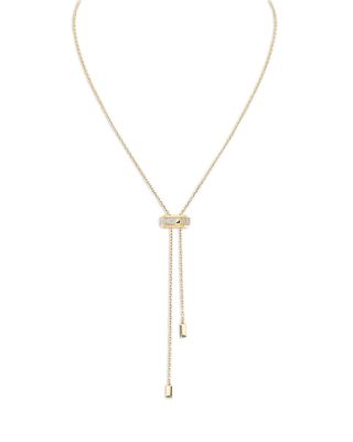 Messika 18K Gold Moderniste Diamond Tie Necklace, 0.10 tcw