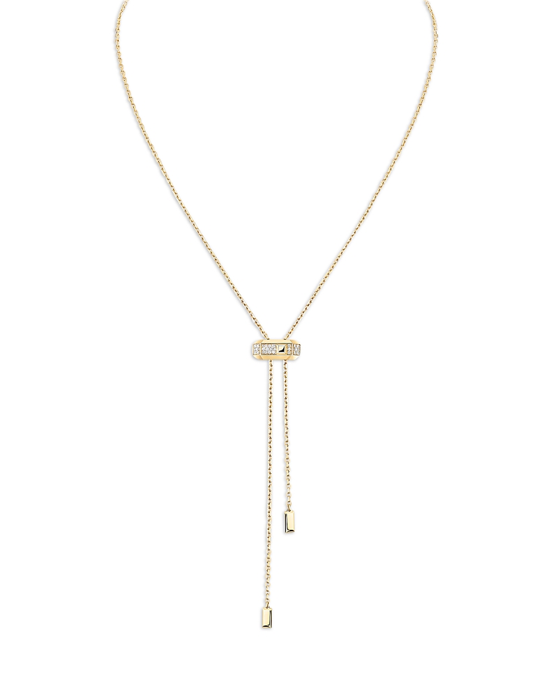 Messika 18K Gold Moderniste Diamond Tie Necklace, 0.10 tcw