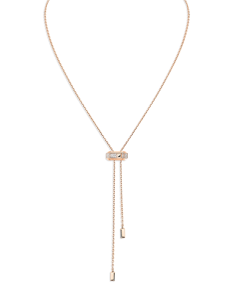 Messika 18K Gold Moderniste Diamond Tie Necklace, 0.10 tcw