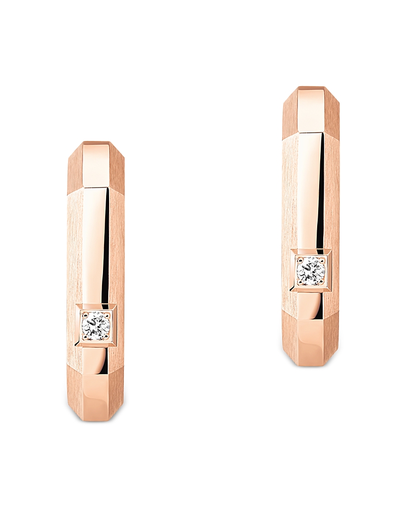 Messika 18K Gold Moderniste Diamond Single Hoop Earring, 0.03 tcw