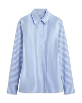 Striped Poplin Shirt
