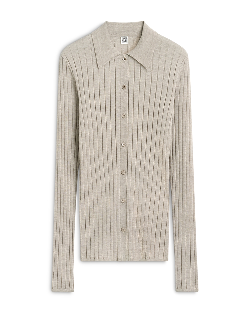 Toteme Slim Rib Knit Top