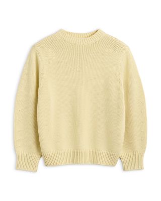 Oversized Crew Knit Top