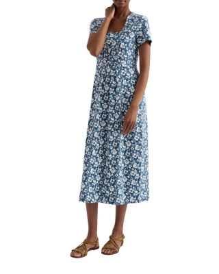  Seed Packet Short Sleeve Midi Dress