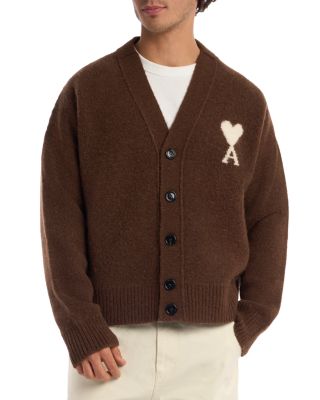 Unisex V Neck Cardigan Sweater