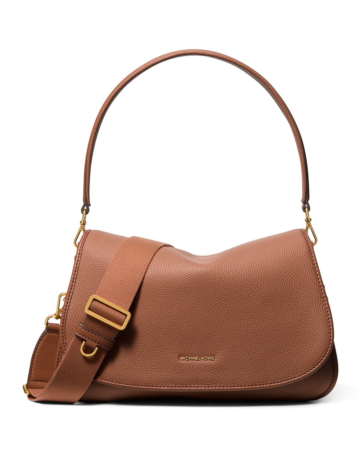 Michael Kors Holmes Medium Pebbled Leather Crossbody Bag