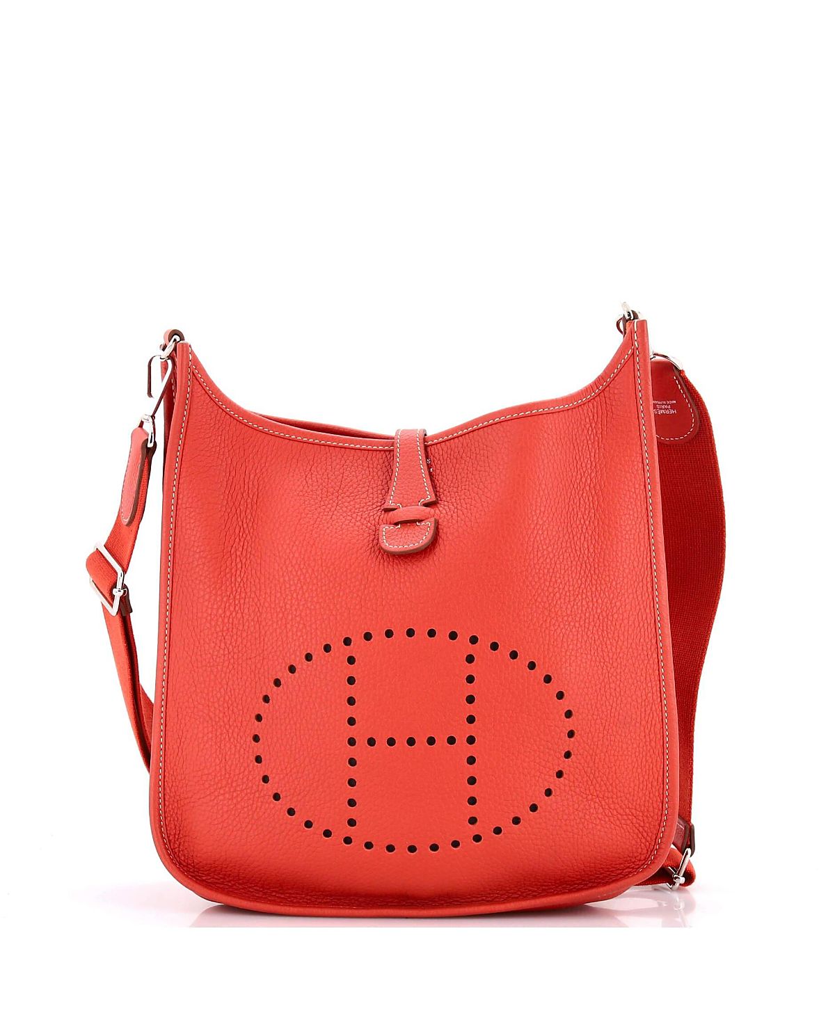 Pre-Owned HERMES Pm Evelyne Bag Gen Iii Clemence