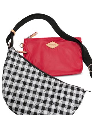 Metro Smile Small Quilted Crossbody Bag