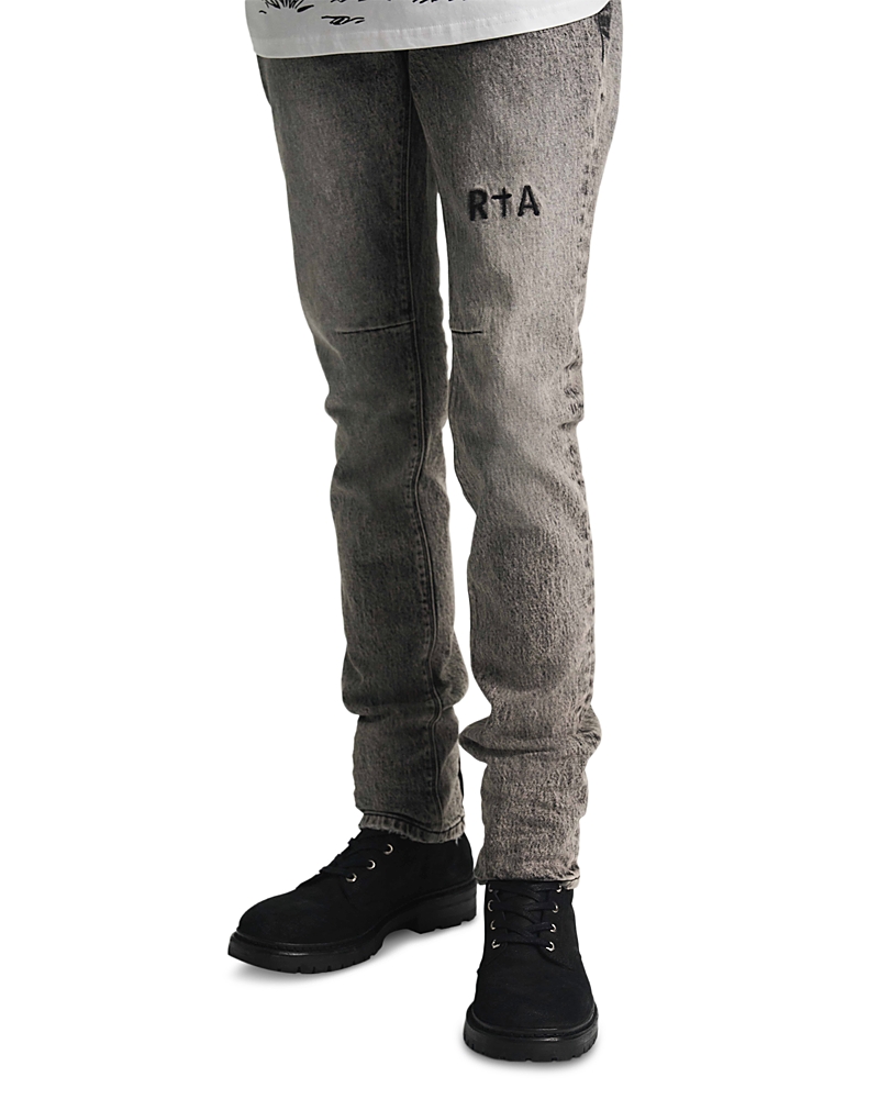 RtA Skinny Fit Logo Jeans