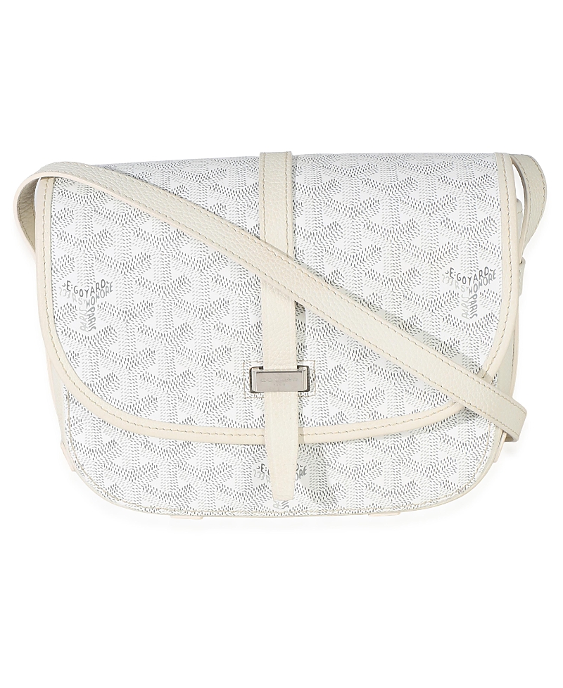 Pre-Owned Goyard Belvedere Ii Pm Canvas Handbag
