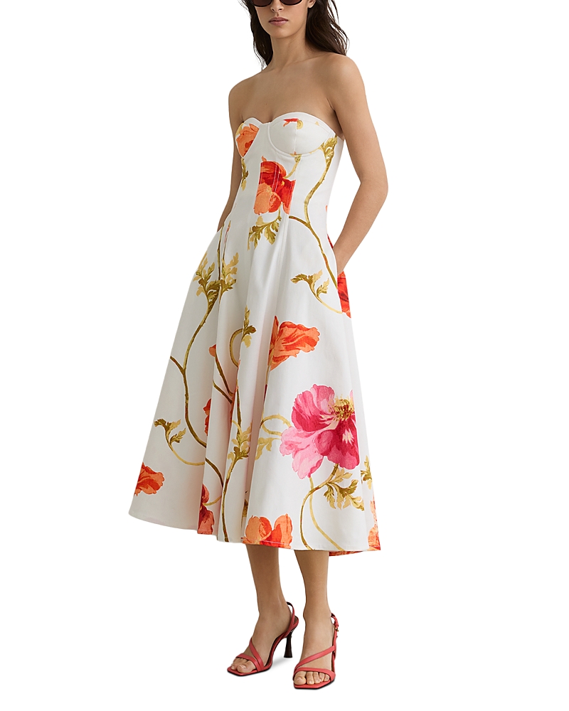 Reiss Penelope Strapless Dress