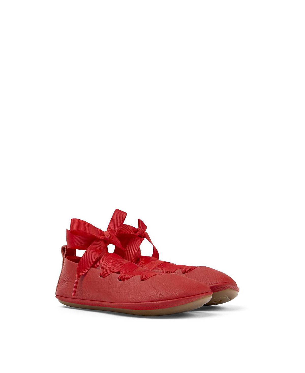 Camper Girls' Right Leather Ballerina Flats - Toddler, Little Kid, Big Kid