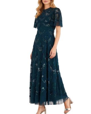 Needle & Thread Carmen Ruffle Maxi Dress