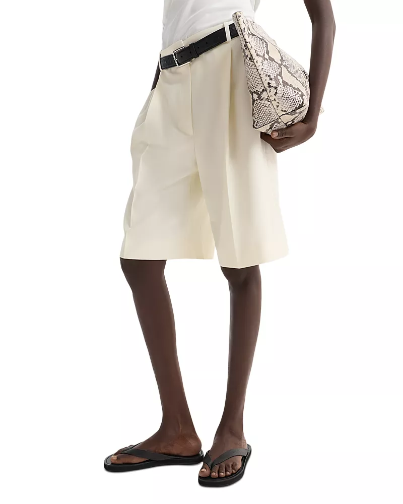 Rohe Tailored Single Pleat Shorts