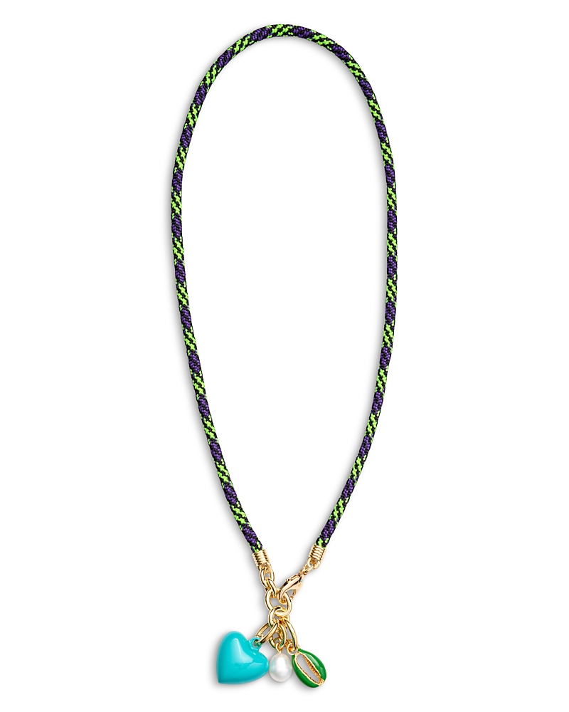 Roxanne Assoulin Happy Cord Charm Necklace, 18
