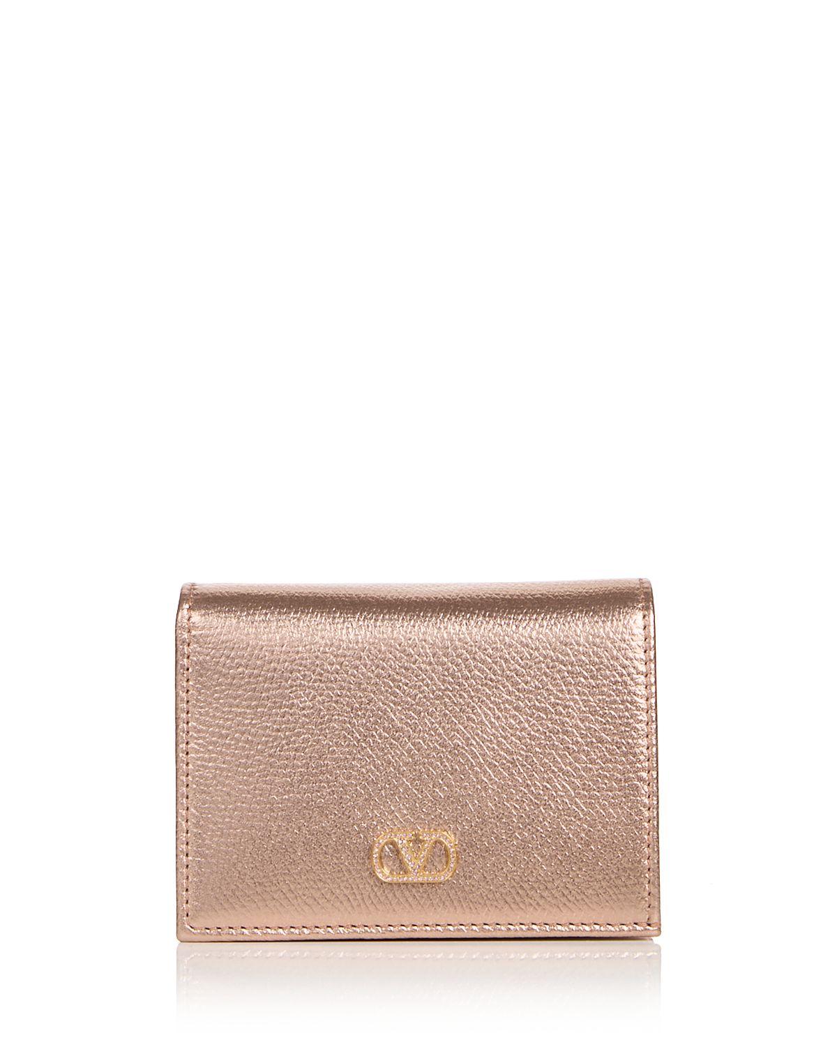 Valentino Garavani VLogo Leather Bifold Wallet