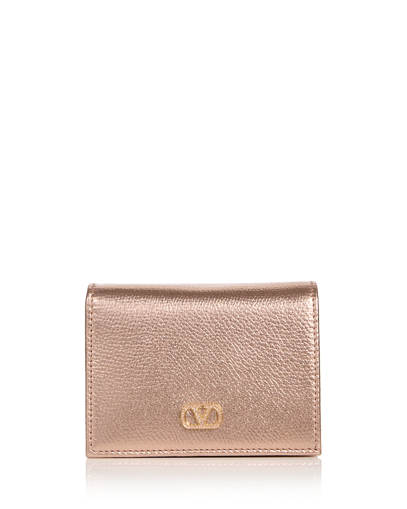Valentino Garavani VLogo Leather Bifold Wallet · OS