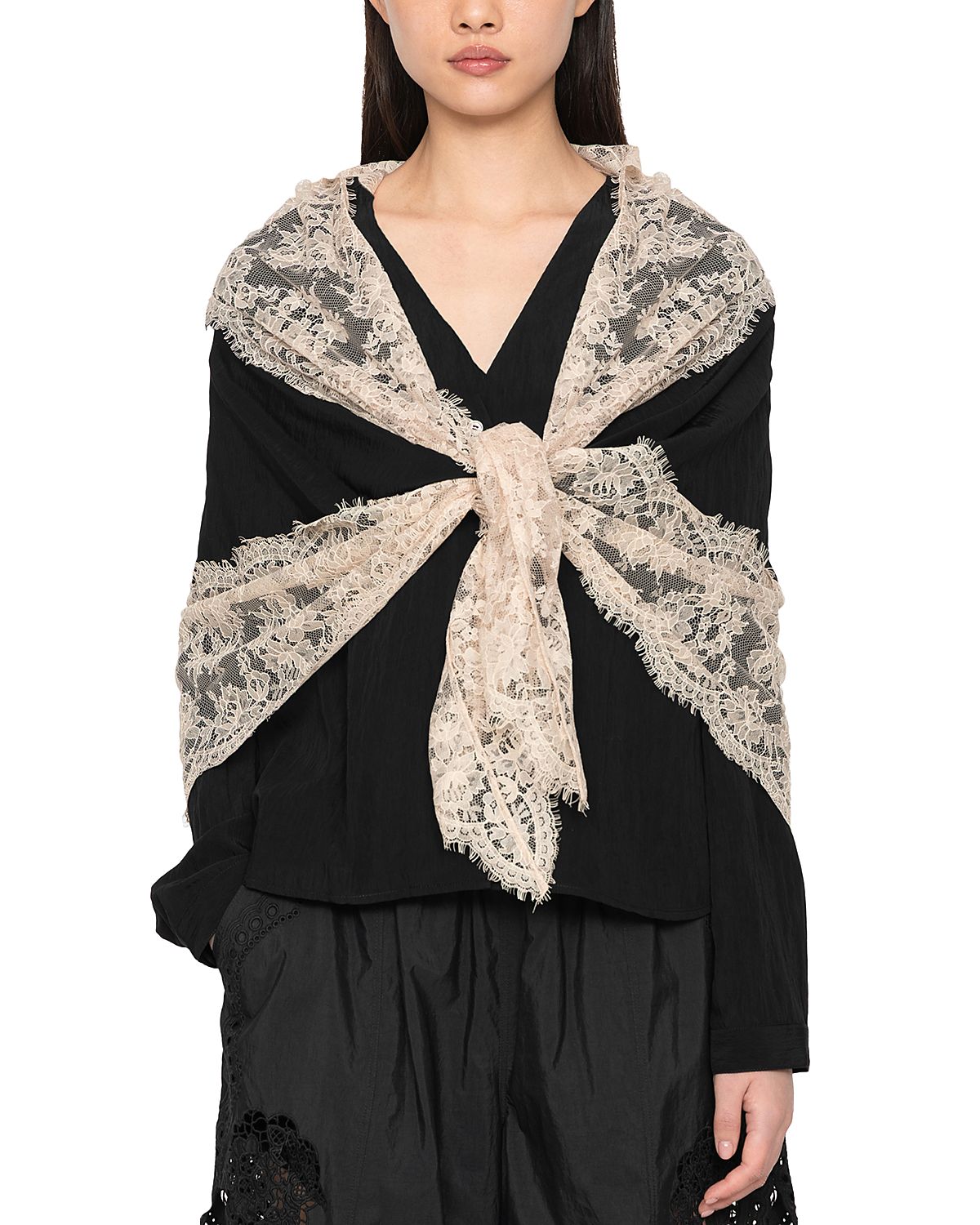 Sea Lisette Blouse with Scarf
