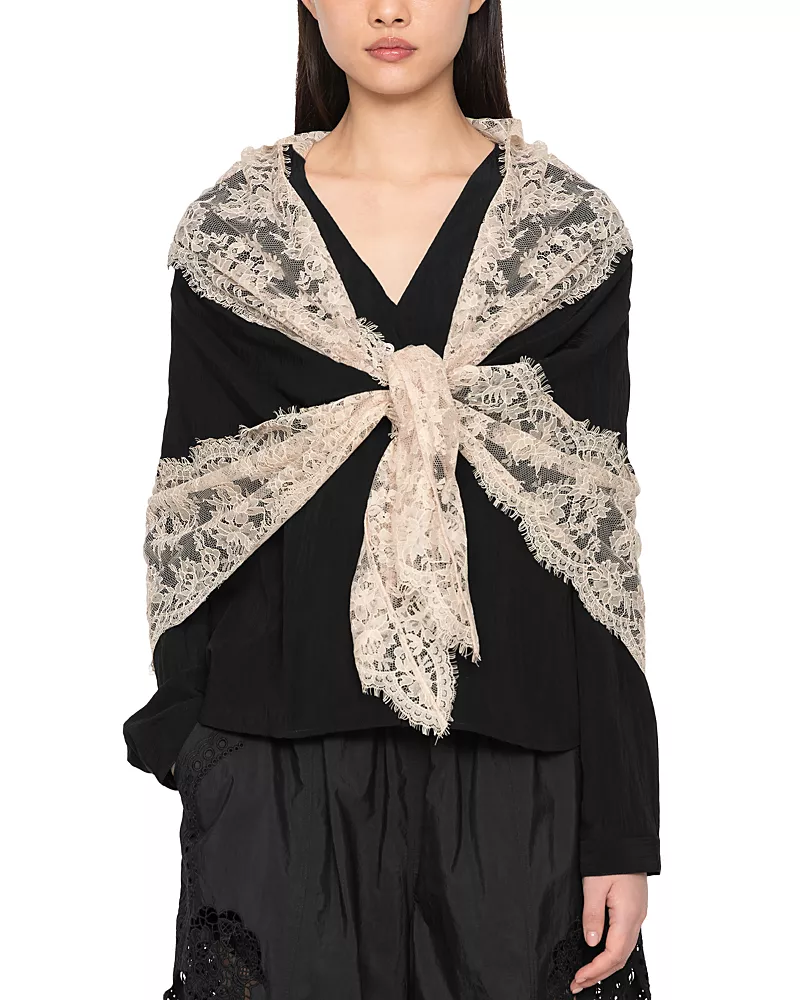 Sea Lisette Blouse with Scarf