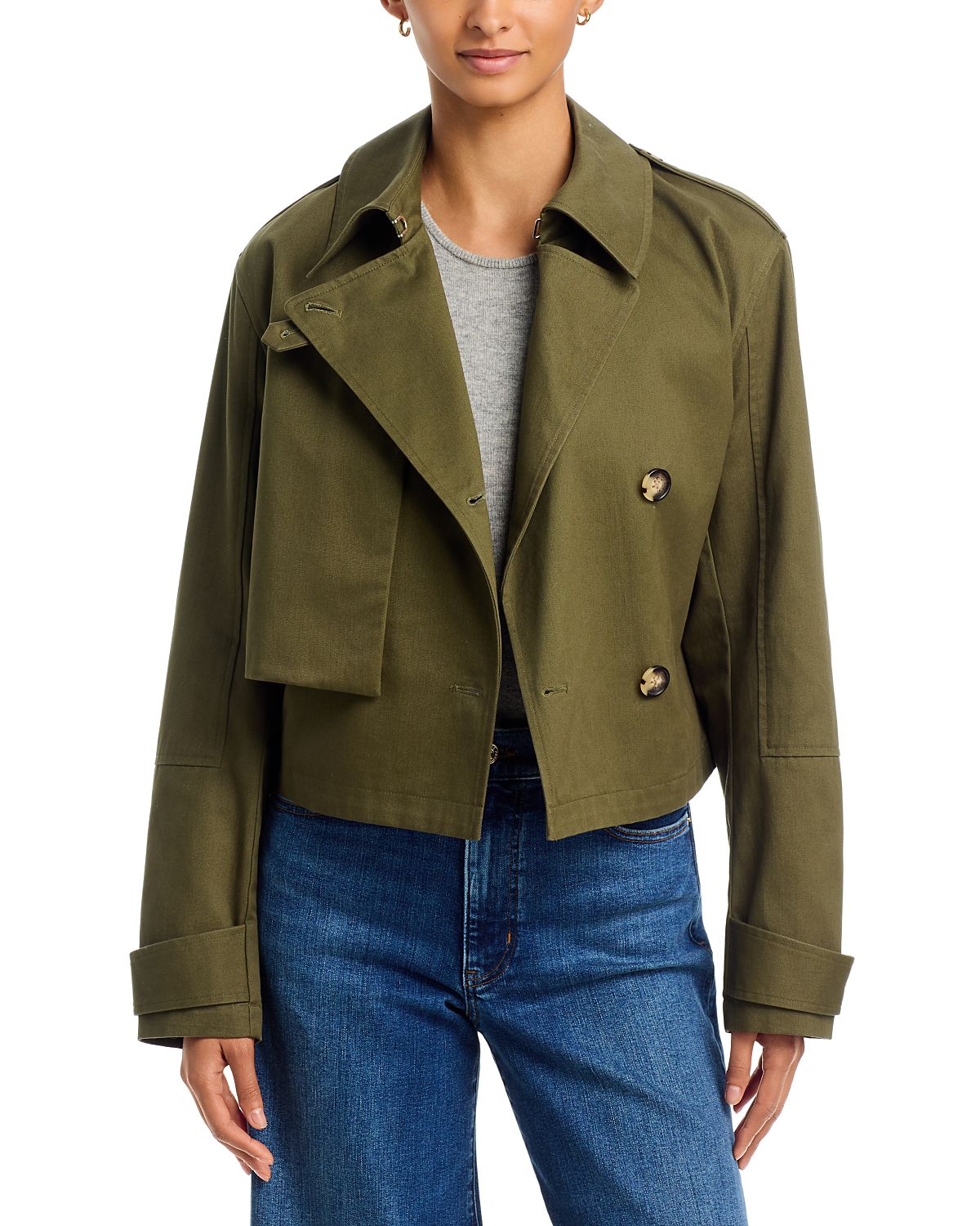 rag & bone Jamie Cropped Trench Coat