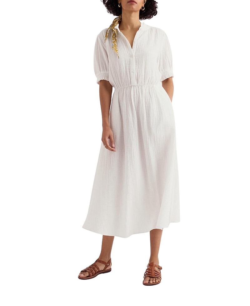 Seasalt Cornwall Shore Path Half Sleeve Midi Dress