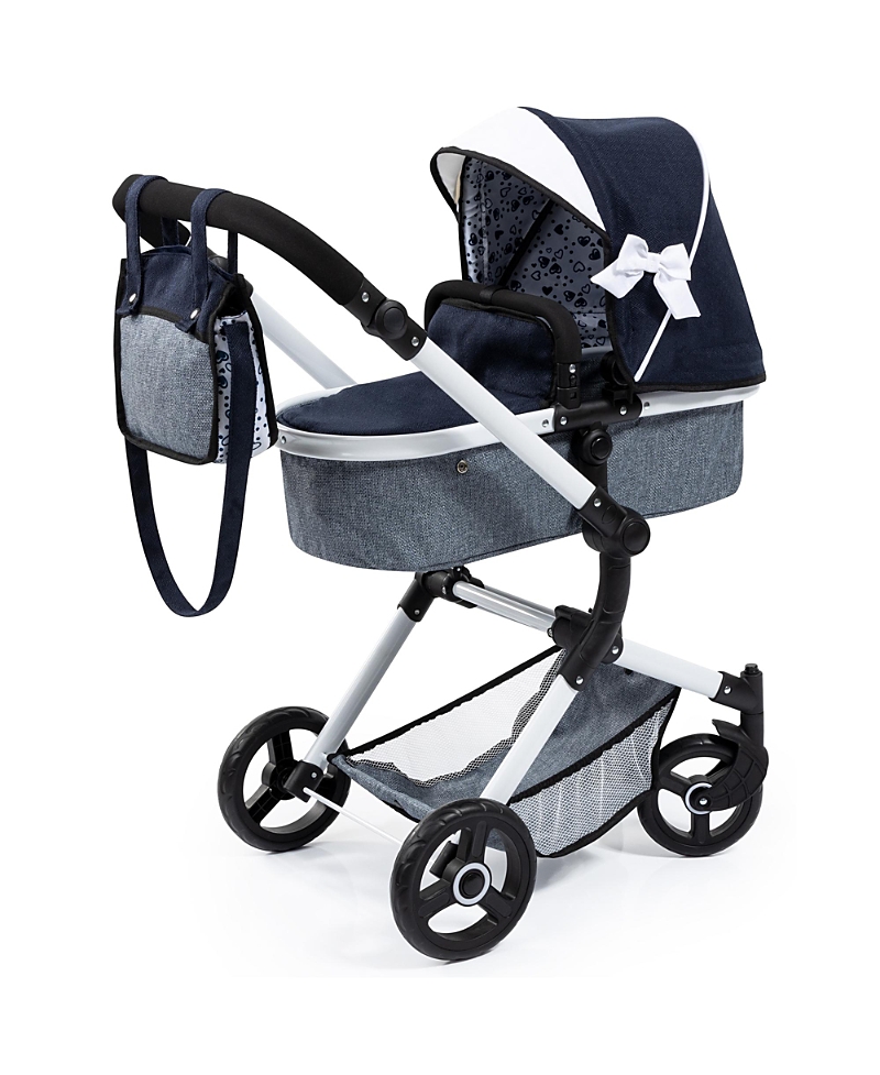 Bayer Design Neo Vario Pram Fits Dolls Up to 20.5 Inch, Ages 3+