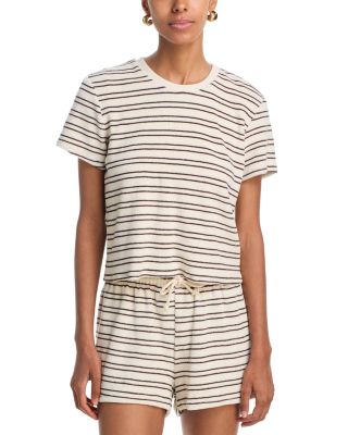 Stripe Loop Terry Tee