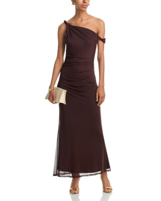 Mesh Twist Maxi Dress - Exclusive - thumbnail 2