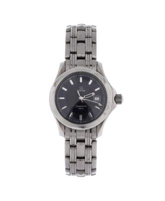 Pre-Owned Omega Seamaster 120M Quartz Watch in Stainless Steel 28mm