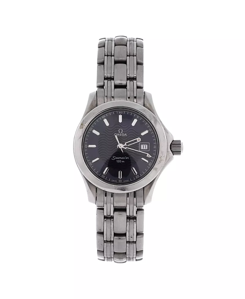 Pre-Owned Omega Seamaster 120M Quartz Watch in Stainless Steel 28mm