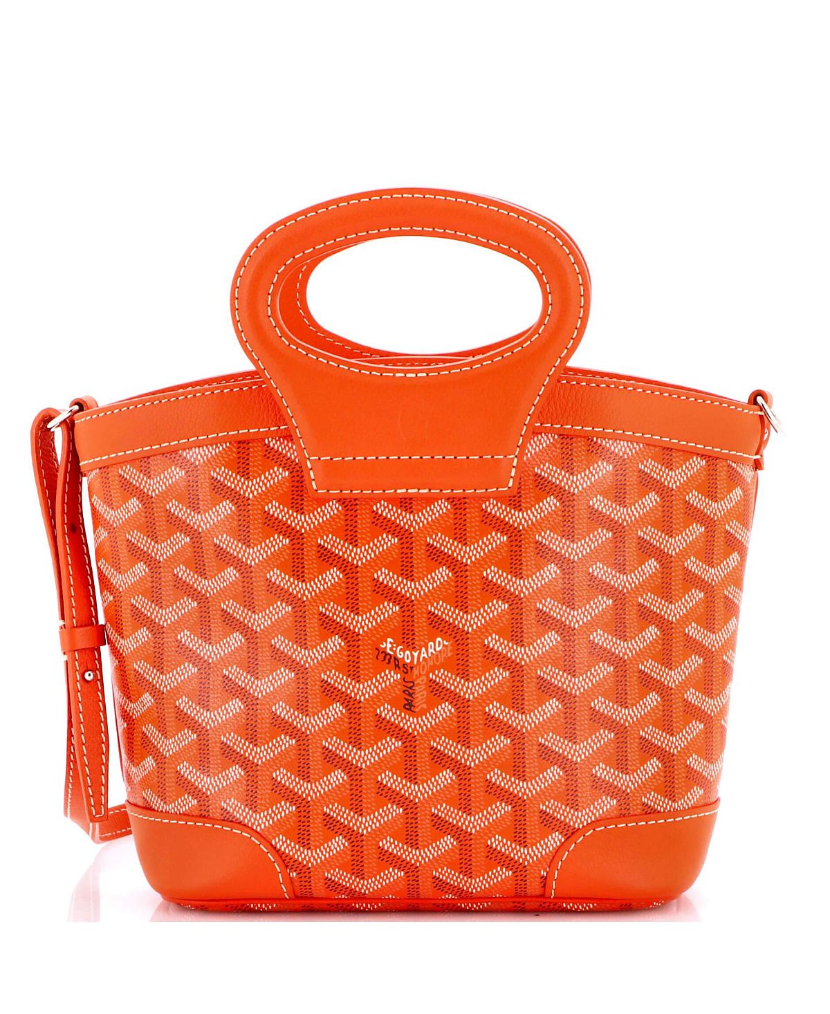 Pre-Owned Goyard Mini Beluga Bag Coated Canvas