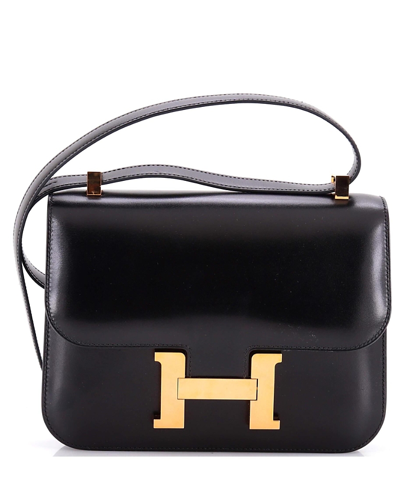 Pre-Owned HERMES 24 Constance Nm Bag Box Calf