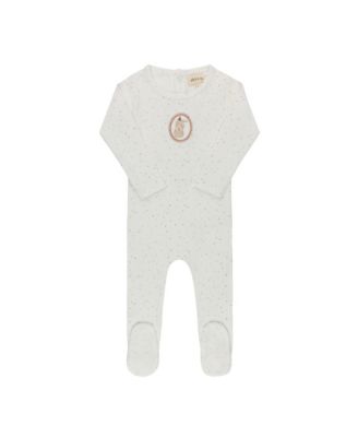 Unisex Speckled Bunny Collection Footie - Baby