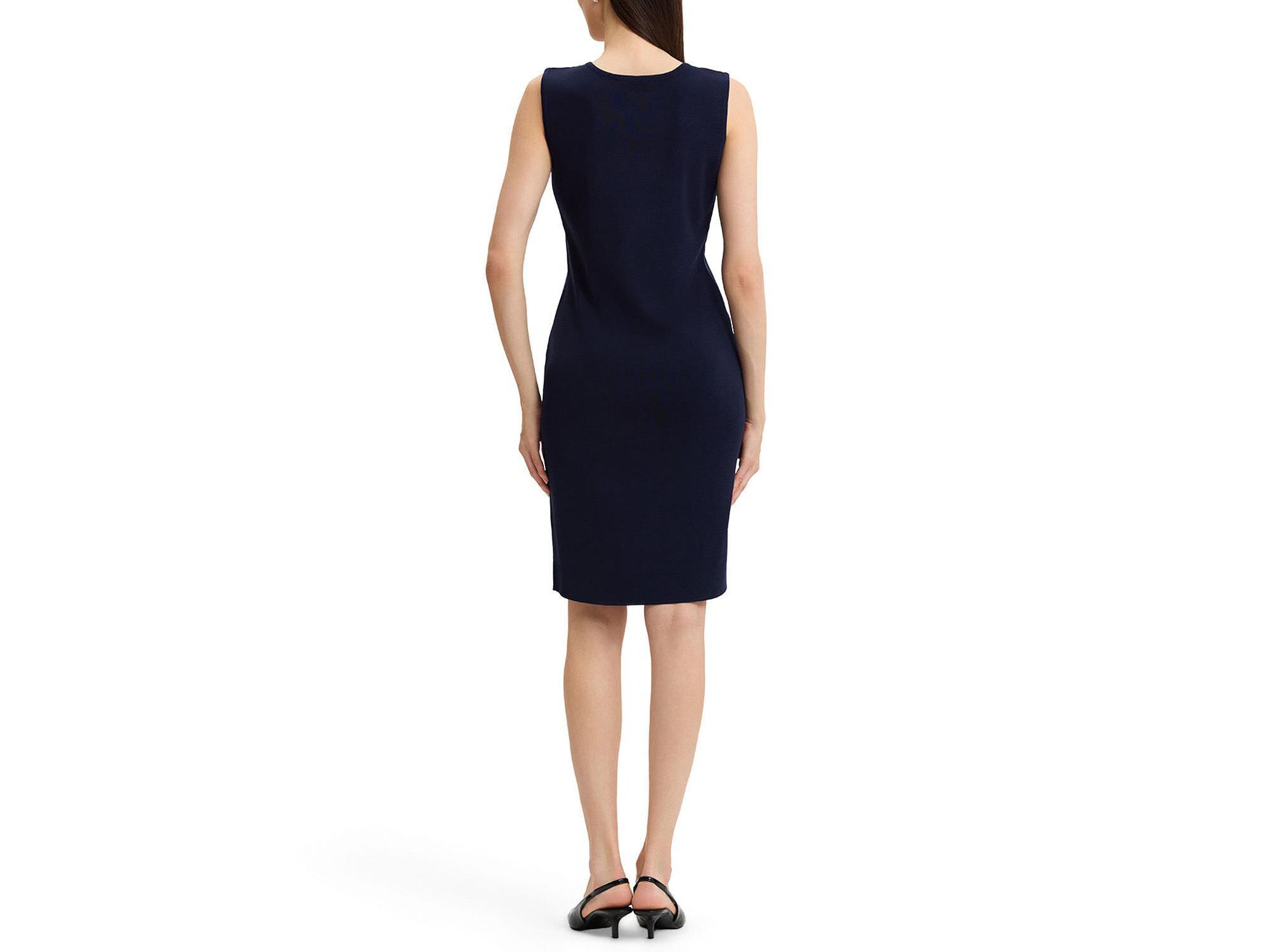 Sleeveless Knit Sheath Dress — Image 3