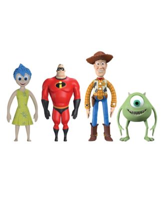  Pixar 4 Character Pack Articulated Action Figures, Ages 3+