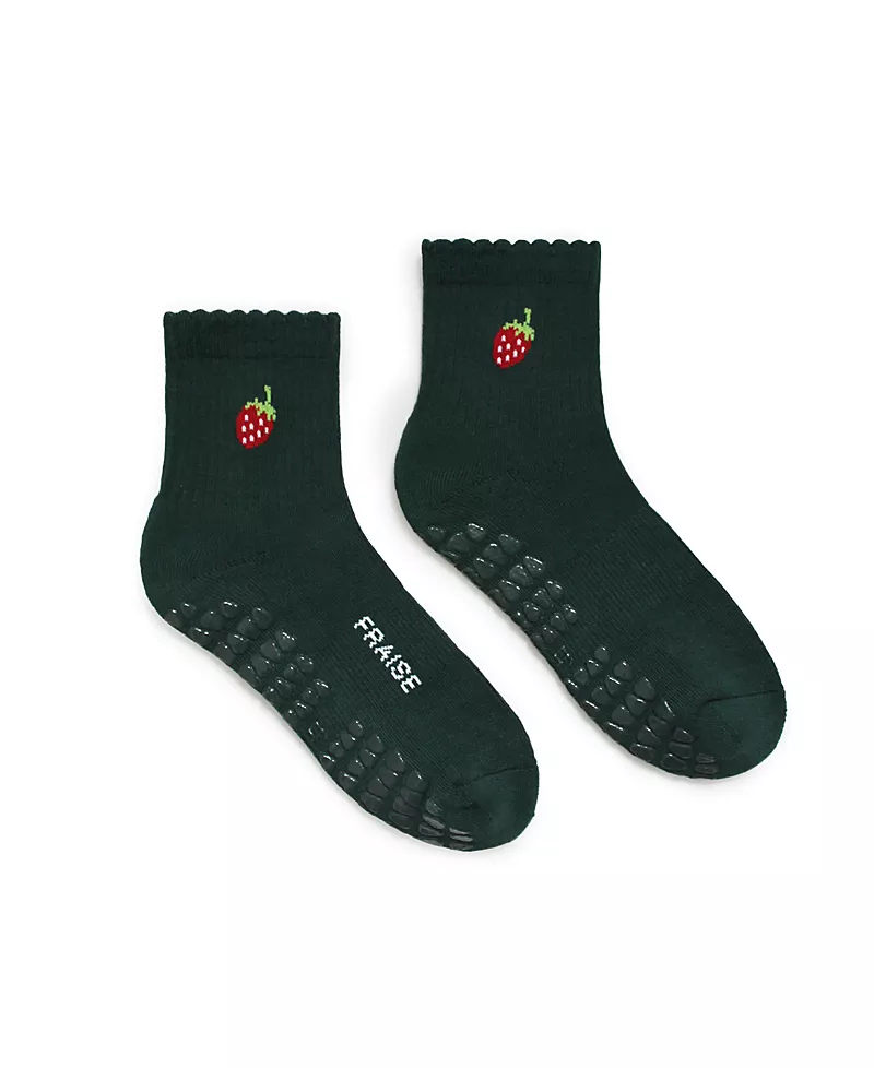 Fraise Garden Party Grip Sock
