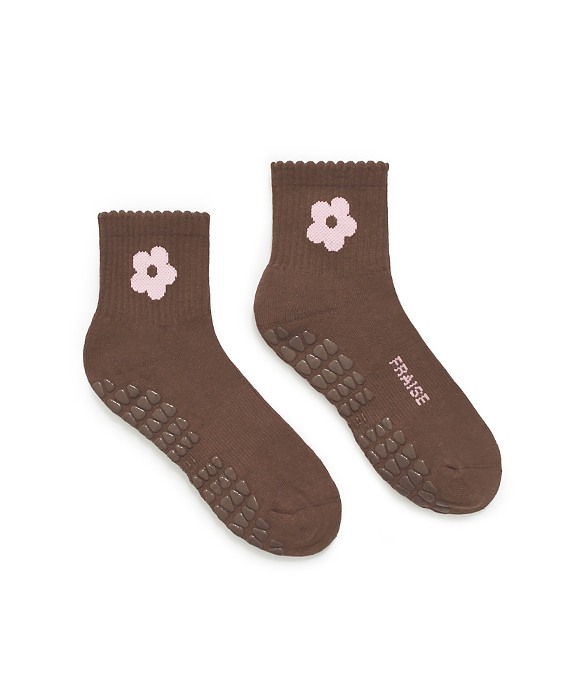 Fraise Petal Grip Sock