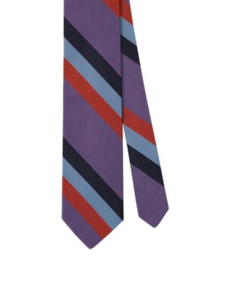  Bold Silk Cotton Stripe Best of Class Necktie